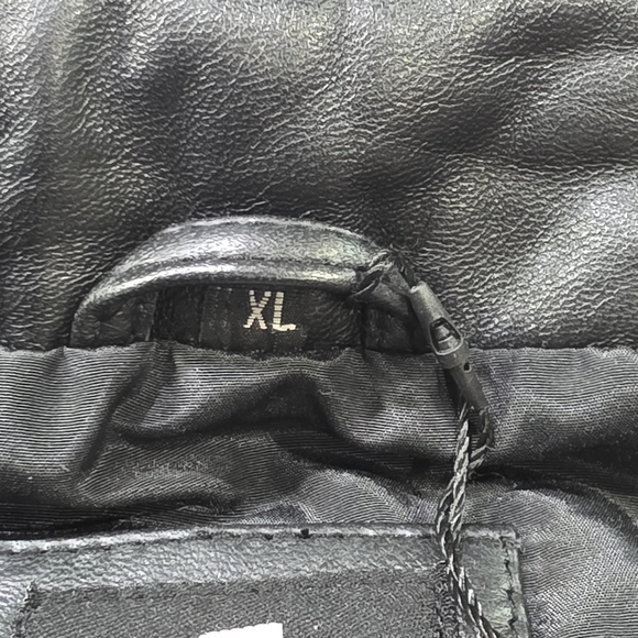 NWT Kandis Black 3/4 Length 100% Lambskin Leather Car Coat/Jacket. XL - Picture 7 of 13